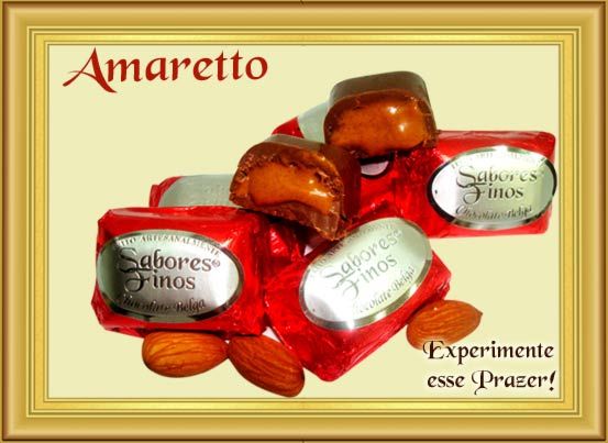 Bombom Amaretto Choc. BELGA - 15g.