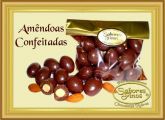 Amêndoas Confeitadas com Chocolate 80g.