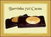 Barrinha Chocolate 72% Cacau 20g.