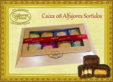 Alfajor Gourmet Caixa com 08 un. de 50g.