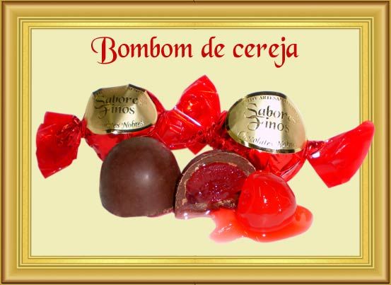 Bombom de Cereja com Licor - 15g.